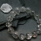 Herkimer Diamond Genuine Bracelet ~ 7.5 Inches ~ 14 mm Round Beads