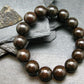 Meteorite Chondrite Genuine Bracelet ~ 7 Inches ~ 14mm Round Beads