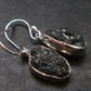 Alexandrite Sterling Silver Earrings from Brazil - 1.2" - 3.64 Grams