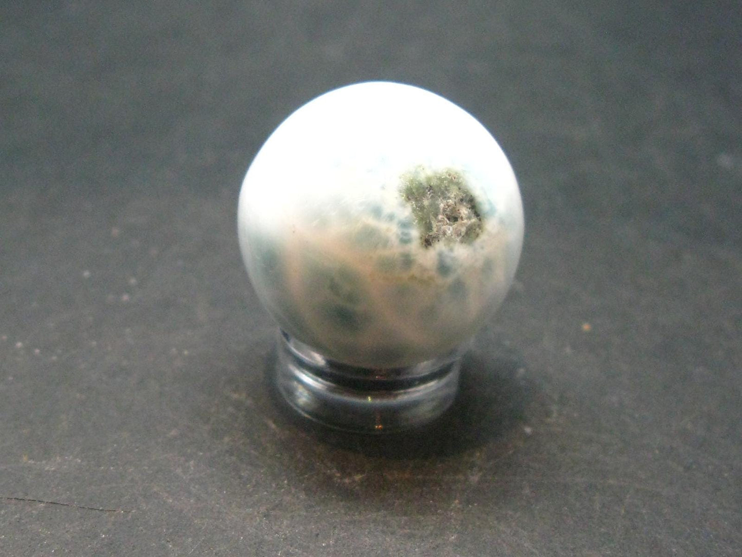 Larimar Sphere From Dominican Republic - 0.9" - 18.52 Grams