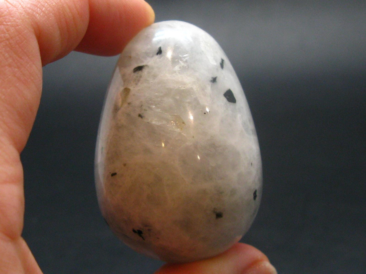 Moonstone Egg from India - 1.9"