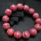 Rhodochrosite Genuine Bracelet ~ 8 Inches ~ 18mm Round Beads