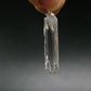 Nice Terminated Danburite Crystal Silver Pendant from Russia - 1.4" - 1.48 Grams