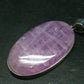 Gem Kunzite Spodumene Pendant in SS From Brazil - 2.5" - 25.77 Grams