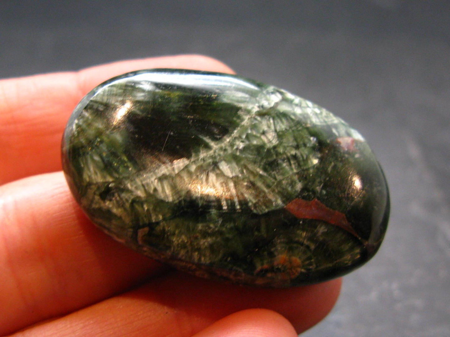 Large Polished Seraphinite Clinochlore Angels Wings Piece From Russia - 1.6" - 17.04 Grams