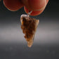 Gem Hessonite Garnet Crystal Silver Pendant from Canada - 1.1" - 3.79 Grams