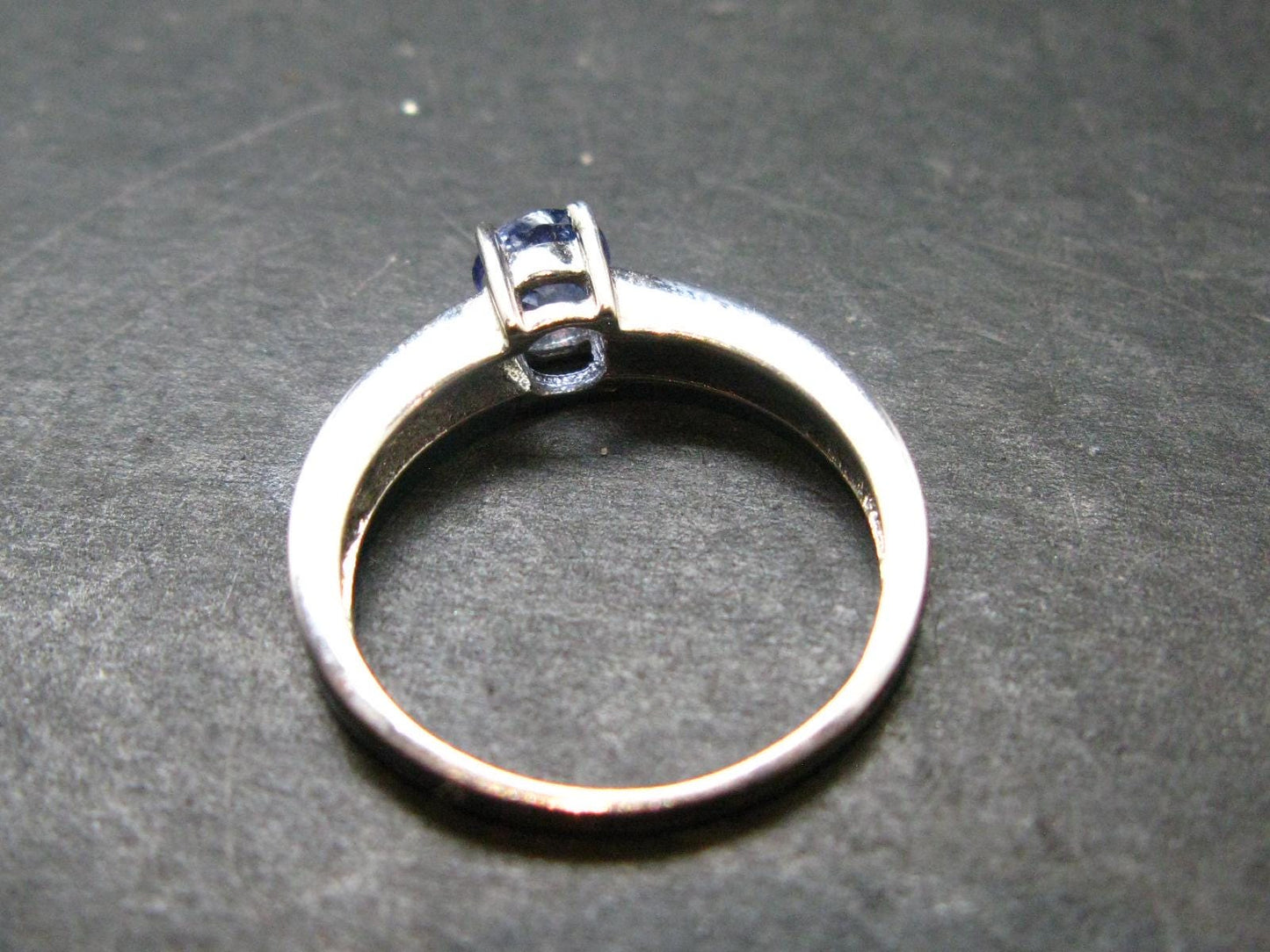Tanzanite (Zoisite) Sterling Silver Ring - 2.20 Grams - Size 7