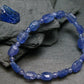 Tanzanite Genuine Bracelet ~ 7 Inches ~ 10mm Facet Beads