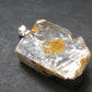 Barite Crystal Silver Pendant From USA - 1.3" - 7.89 Grams