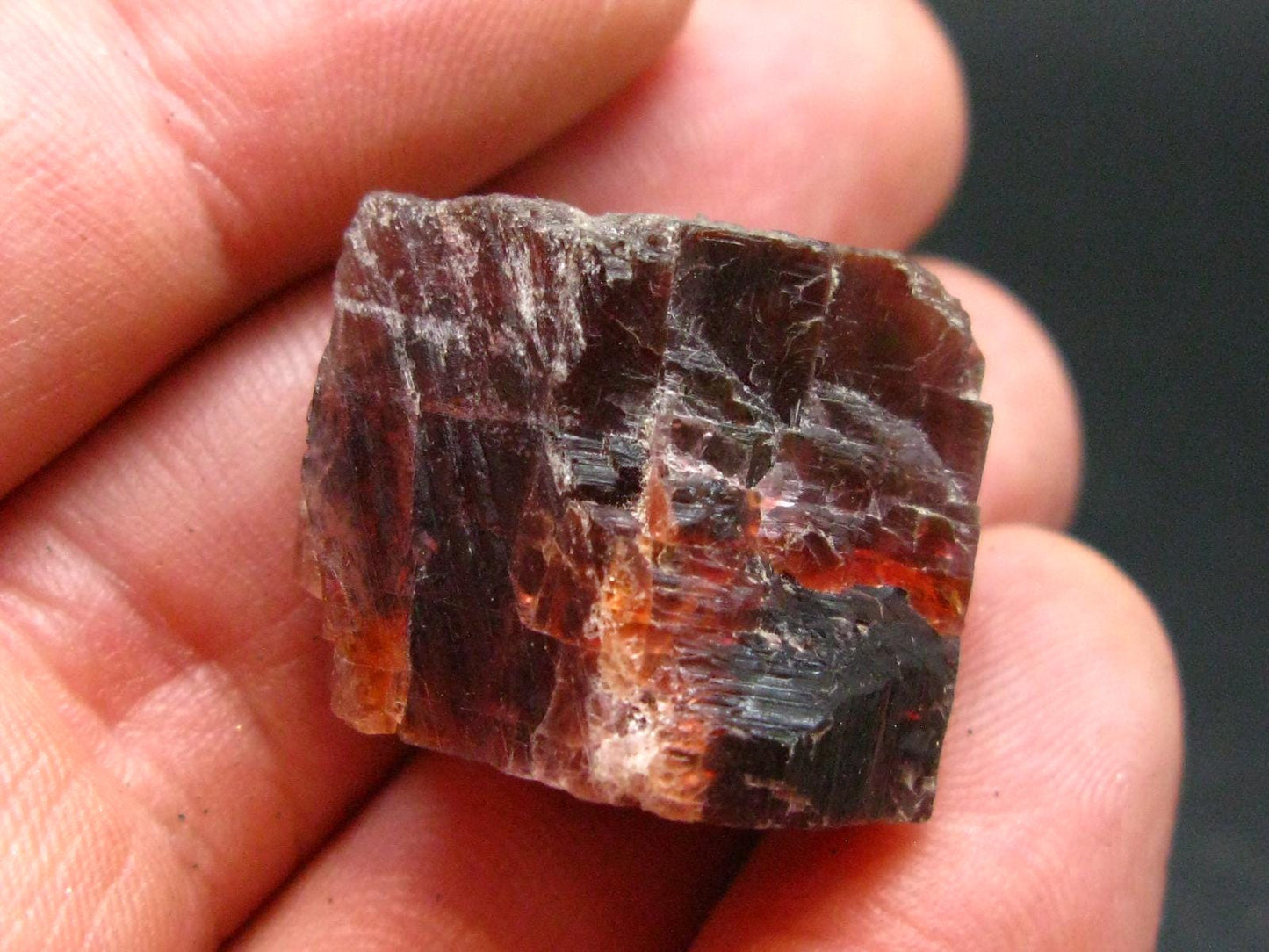 Rare Red Gem Villiaumite Crystal from Russia - 1.1" - 14.39 Grams