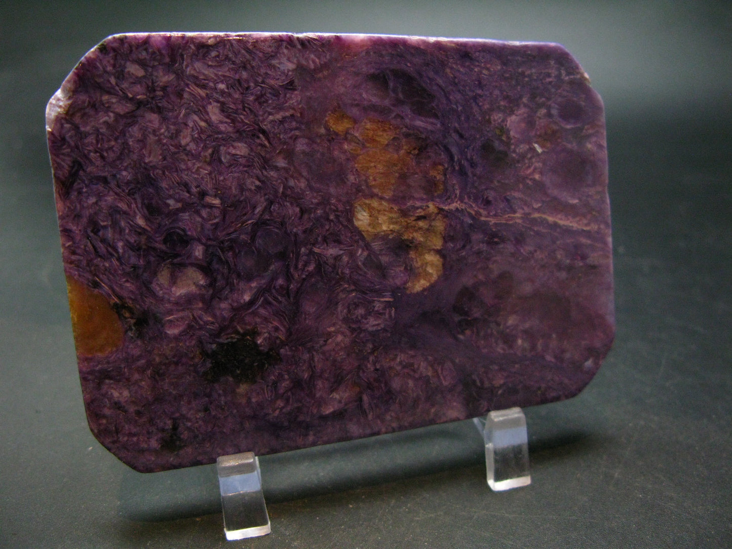 Large Nice Charoite Slab from Russia - 136.38 Grams - 3.8"