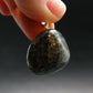 Rare Stonehenge Bluestone SS Pendant From Wales UK - 1.0" - 10.82 Grams