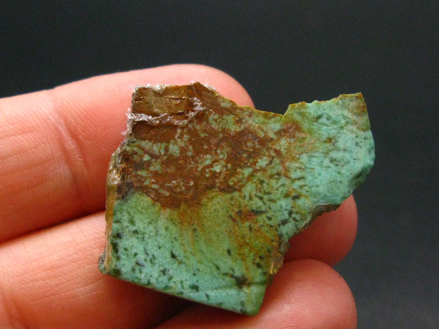 Genuine Tumbled Turquoise from Arizona, USA - 1.1" - 4.01 Grams