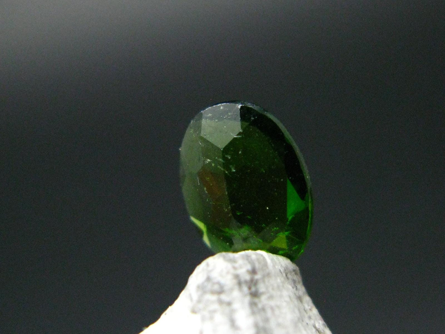 Chrome Diopside Gem Cut Stone From Russia - 0.56 Carats