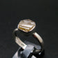 Rare Agni Gold Danburite Silver Ring From Tanzania - 1.99 Grams - size 7