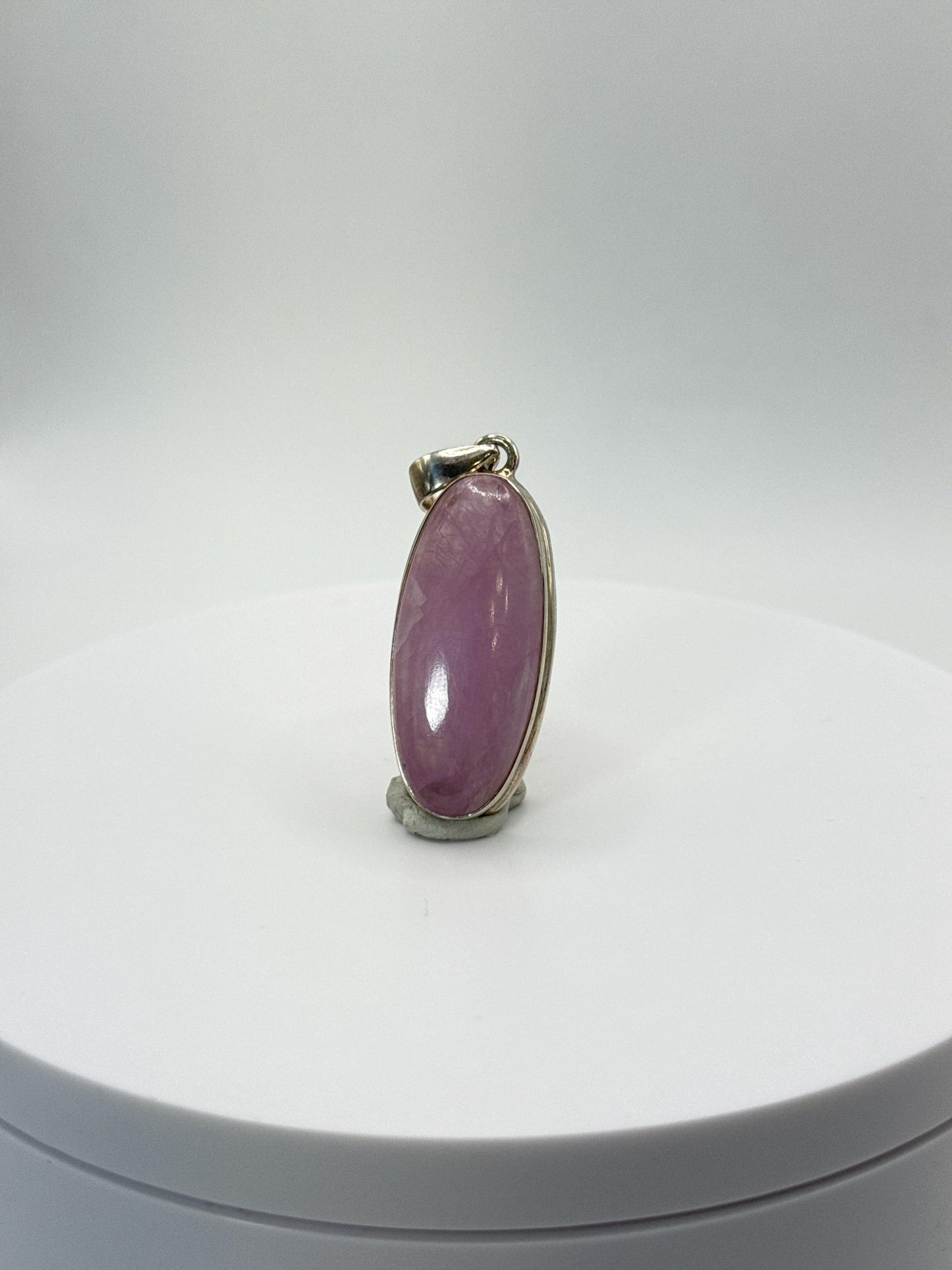 Natural Kunzite Pendant | Pastel Pink Gemstone | Emotional Healing Stone | Heart Chakra Crystal - 9.28 g