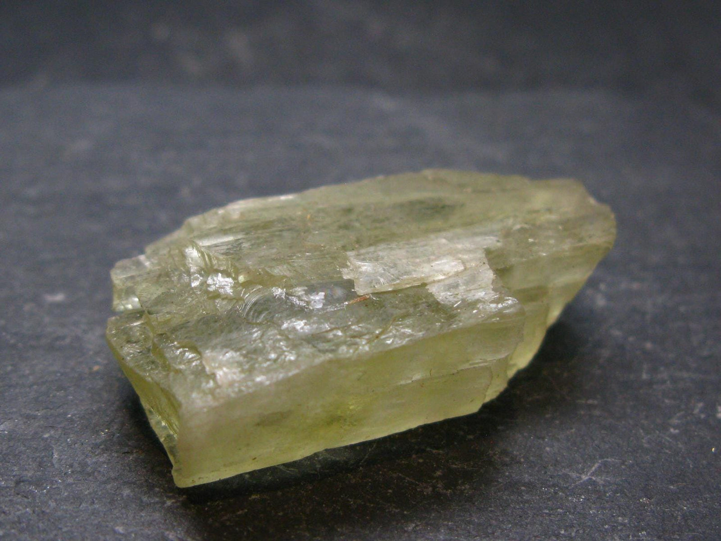 Gem Green Hiddenite Spodumene Crystal From Brazil - 1.5" - 20.36 Grams