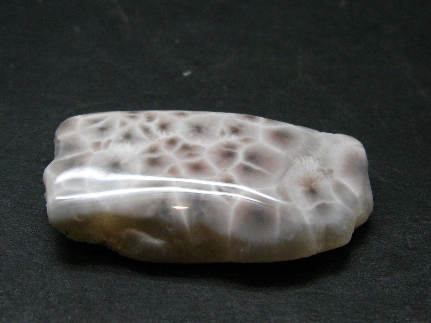 Natrolite Tumbled Stone from Indonesia - 1.4" - 7.02 Grams