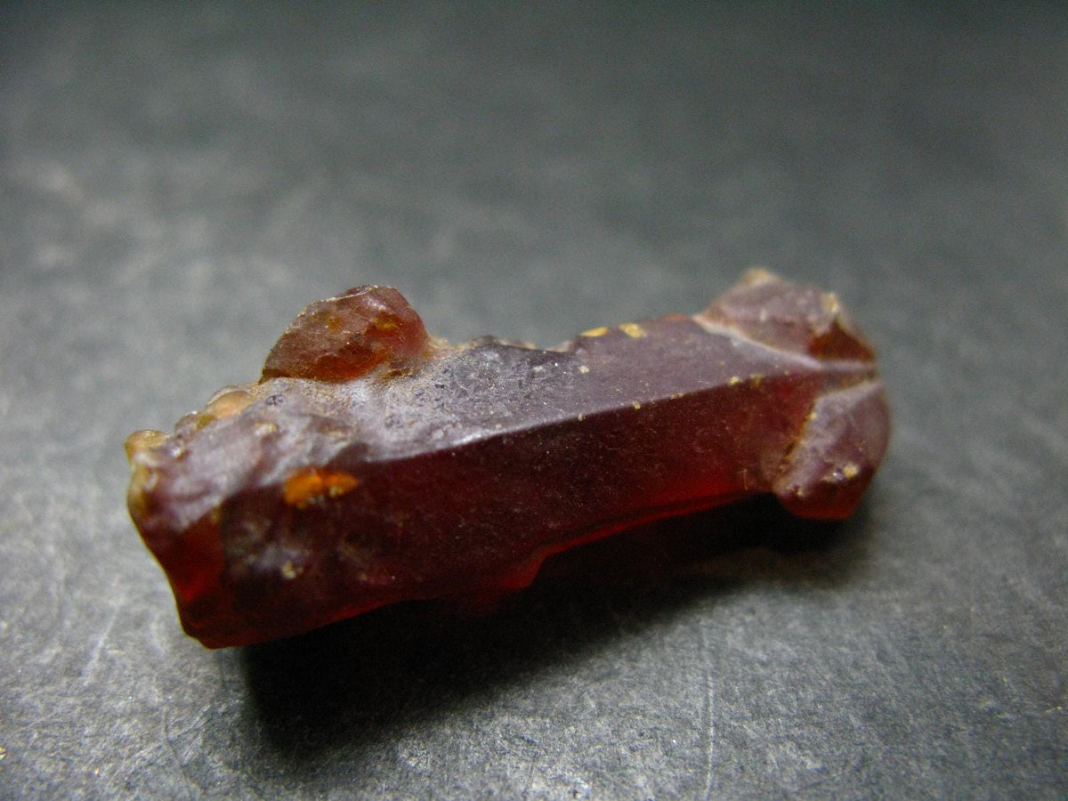 Stunning Fire Red Zincite Zinkite Crystal From Poland - 1.3" - 58.0 Carats