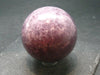 Lepidolite sphere from Brazil - 1.9"