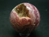 Rhodochrosite Sphere Ball from Argentina - 1.6" - 108.9 Grams