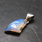 Opal Sterling Silver Pendant From Ethiopia - 1.0" - 1.99 Grams