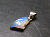 Opal Sterling Silver Pendant From Ethiopia - 1.0" - 1.99 Grams
