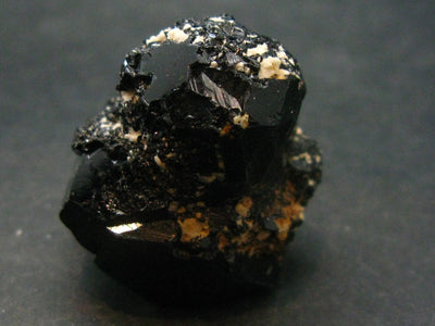 Fine Black Tourmaline Schorl Crystal From Namibia - 1.1"