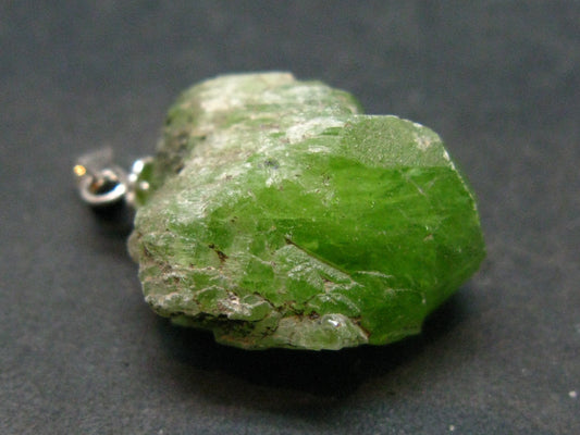Pistachio-Green Diopside Rare Gem Crystal From Tanzania - 1.1" - 5.35 Grams