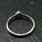 Cute Gem Moldavite Sterling Silver Ring From Czech Republic - Size 6.75 - 1.46 Grams