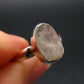 Natrolite Silver Ring From Russia - 1.96 Grams - Size 7