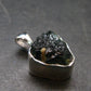 Blue Lazulite Silver Pendant From Pakistan - 0.7" - 2.74 Grams