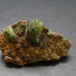 Ludlamite Cluster Silver Pendant From Bolivia - 1.9" - 21.90 Grams