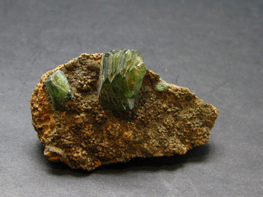 Ludlamite Cluster Silver Pendant From Bolivia - 1.9" - 21.90 Grams