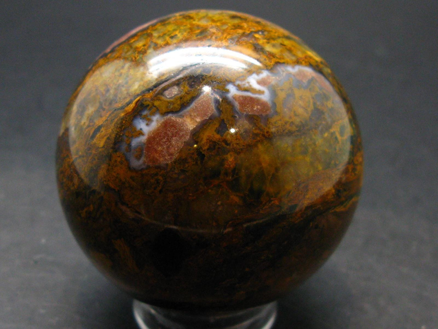 Pietersite Sphere From Namibia - 2.3" - 320.47 Grams