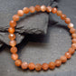 Sunstone Genuine Bracelet ~ 7 Inches ~ 6mm Facetted Beads