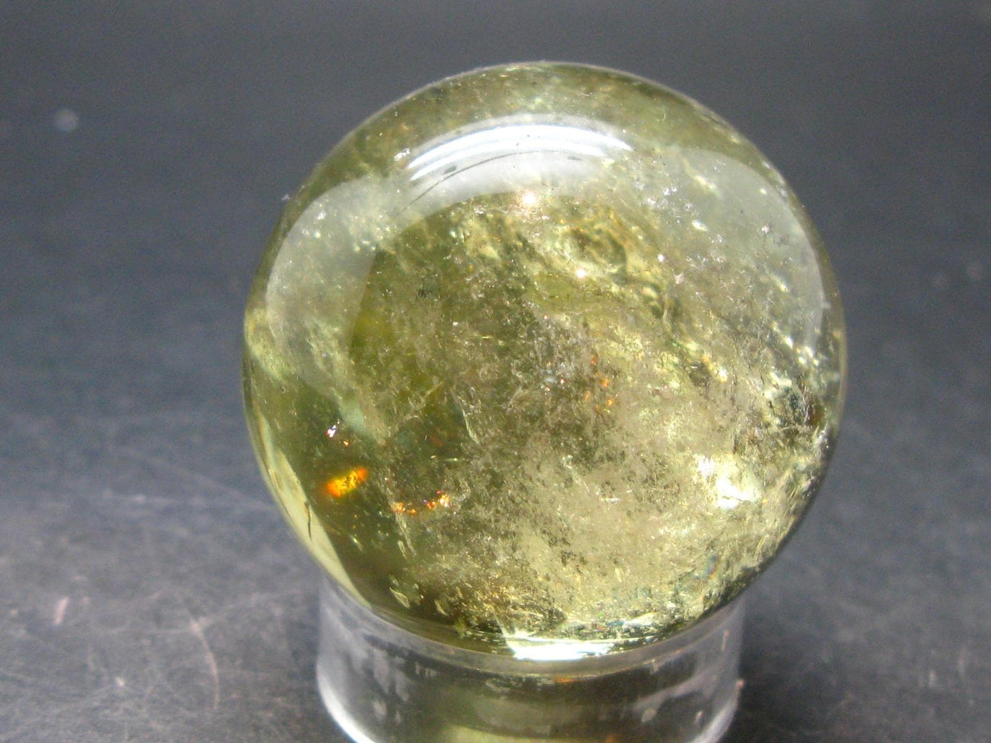 Citrine Sphere From Brazil - 1.6" - 107.3 Grams