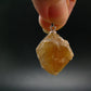 Scheelite Crystal Silver Pendant From China - 1.1" 15.23 Grams