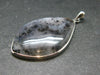 Moss Agate Silver Pendant From Russia - 10.25 Grams - 2.0"