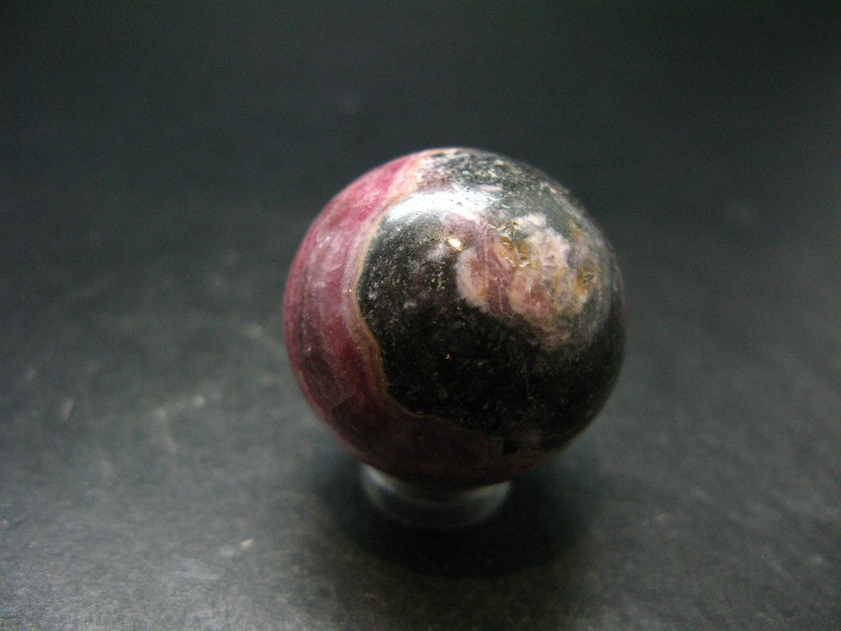 Rhodochrosite Sphere Ball from Argentina - 1.2" - 57.22 Grams