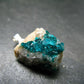 Dark Green Sparkling Gemmy Dioptase Silver Pendant from Kazakhstan - 0.9" - 3.55 Grams