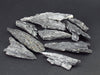 Lot of 10 Rare Black Kyanite Crystals From Brazil - 74 Grams