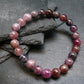 Gem Spinel Genuine Bracelet ~ 7 Inches ~ 8mm Round Beads
