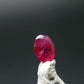 Beautiful Rare Gem Bixbite Red Beryl Emerald Cut Stone From Utah USA - 0.15 Carats - 4.1x3.1mm