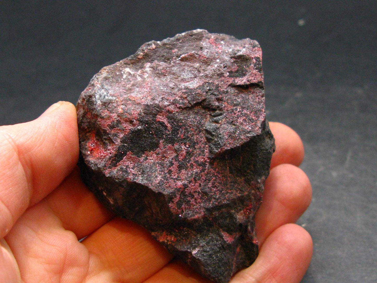 Rare Cinnabar Raw Piece From Spain - 2.2" - 77.67 Grams