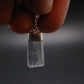 Fantastic Gemmy Aquamarine Crystal Silver Pendant From Brazil - 1.0" - 1.94 Grams