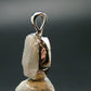 Phenakite Phenacite Crystal Silver Pendant From Russia - 0.7" - 1.26 Grams