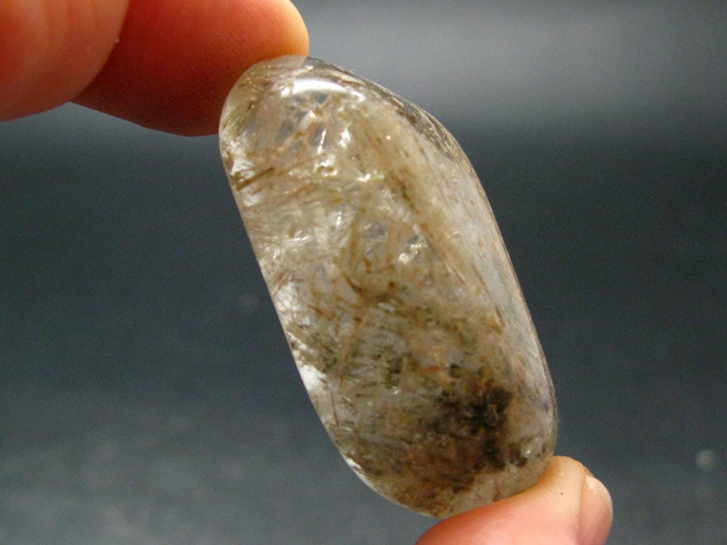 Rare Witches Finger Quartz Crystal Tumble From Zambia - 1.6" - 25.36 Grams