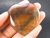 Large Tumbled Natural Fluorite Heart from China - 2.0" - 43.9 Grams