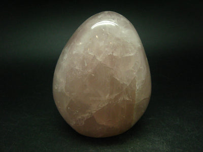 Rose Quartz Polished Stone From Brazil - 3.4"